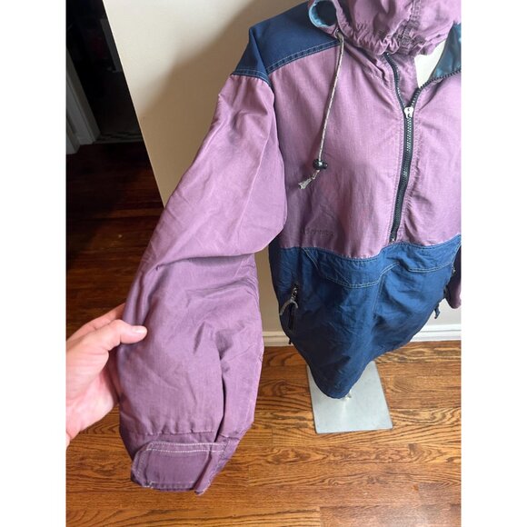 Men’sColumbia splash jacket ski jacket coat 90s front pocket hood blue- medium - Picture 4 of 10